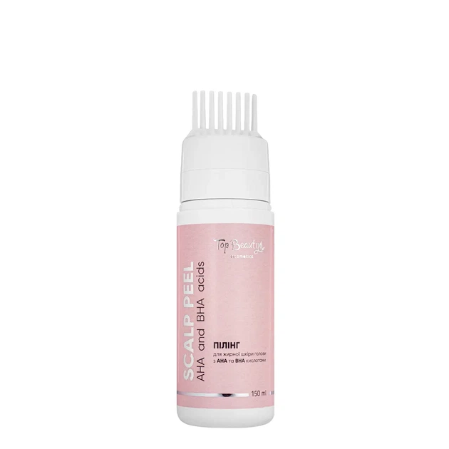 Пилинг для жирной кожи головы Top Beauty Scalp Peel AHA and BHA Acids 150 мл - изображение 2