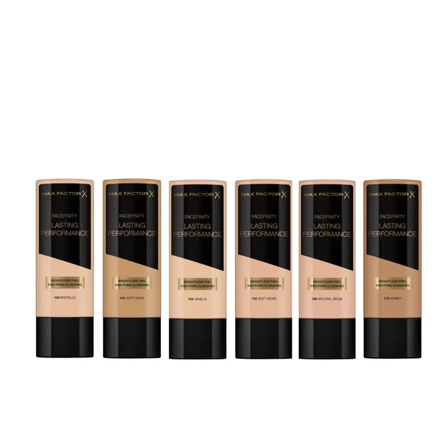 Тональный крем Max Factor Lasting Performance № 105 Soft Beige Мягкий бежевый - Фото 3 Тональный крем Max Factor Lasting Performance № 105 Soft Beige Мягкий бежевый - изображение 3