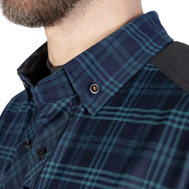 Рубашка Camotec "Тайфун" Teal/Navy (9581), 2XL - зображення 5