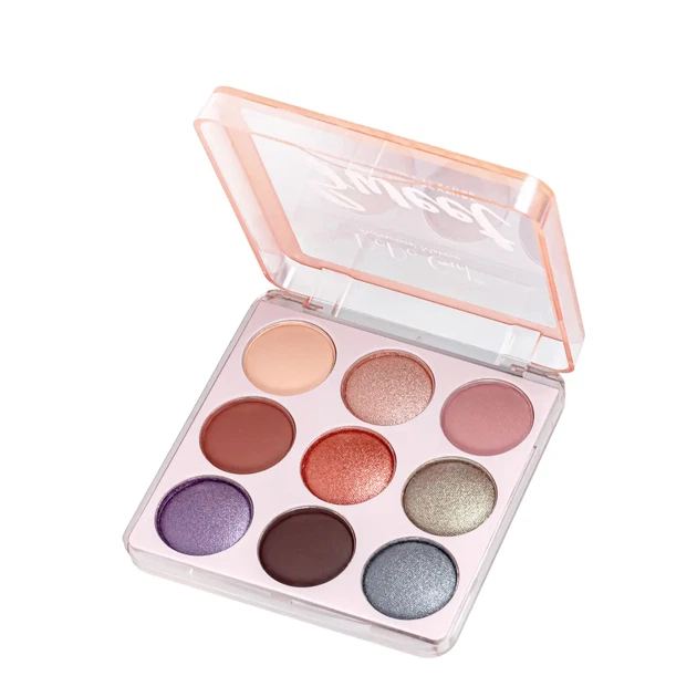 Набір палітр тіней для повік DoDo Girl Eyeshadow 9 відтінків, 3 шт в асортименті (D3202) - Фото 3 Набір палітр тіней для повік DoDo Girl Eyeshadow 9 відтінків, 3 шт в асортименті (D3202) - зображення 3