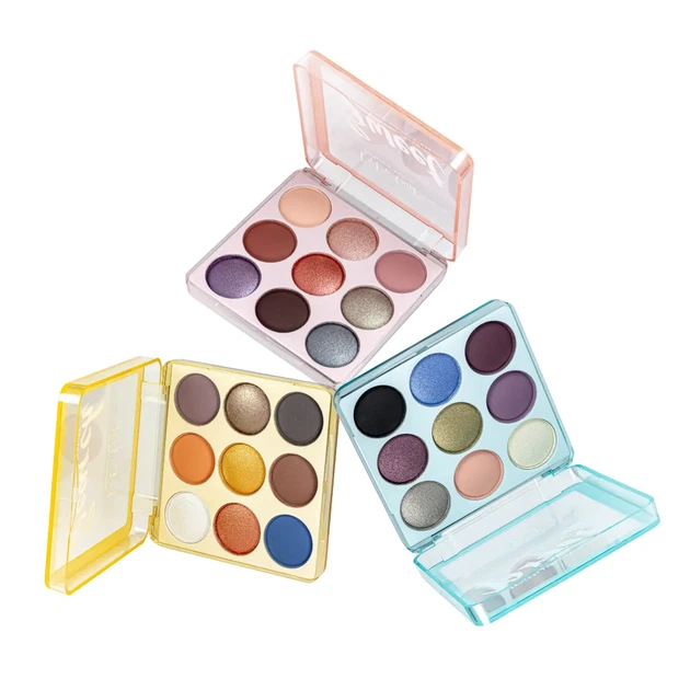 Набір палітр тіней для повік DoDo Girl Eyeshadow 9 відтінків, 3 шт в асортименті (D3202) - Фото 9 Набір палітр тіней для повік DoDo Girl Eyeshadow 9 відтінків, 3 шт в асортименті (D3202) - зображення 9