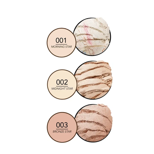Пудра-хайлайтер для лица Flormar Illuminator Powder, 7 г, 03 Bronze Star Бронзовая - изображение 5