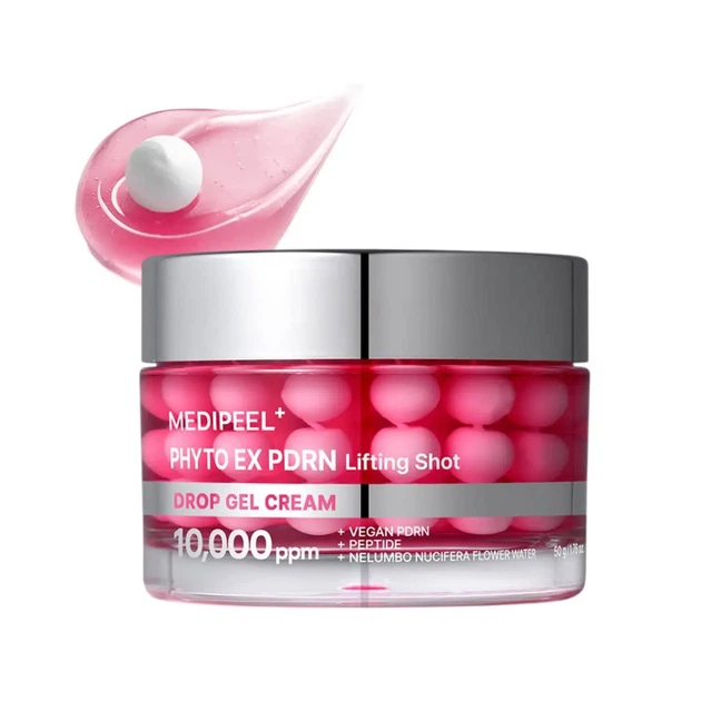 Гель-крем для обличчя з пептидами Medi-Peel Phyto EX PDRN Lifting Shot Drop, 50g - изображение 2