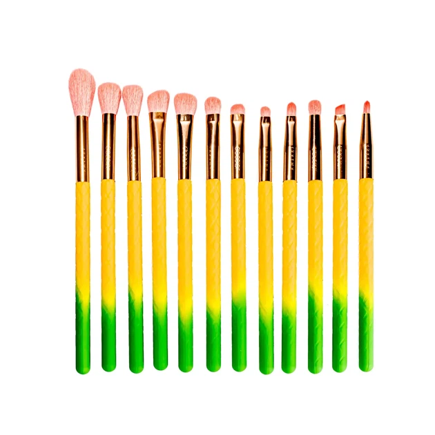 Набор кистей для макияжа Docolor Pineapple (16шт) DO-P1610 - Фото 4 Набор кистей для макияжа Docolor Pineapple (16шт) DO-P1610 - изображение 4