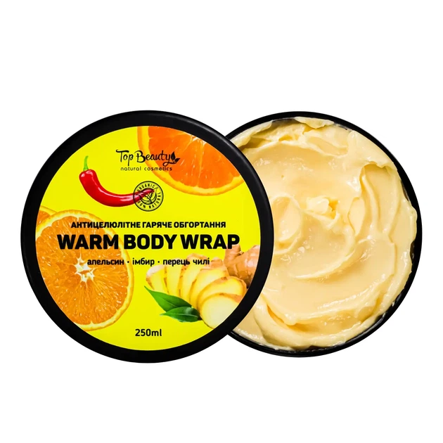 Антицелюлітне гаряче обгортання для тіла Top Beauty Warm Body Wrap - Фото 2 Антицелюлітне гаряче обгортання для тіла Top Beauty Warm Body Wrap - зображення 2