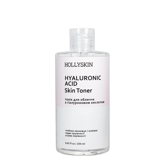 Тоник для лица Hollyskin Hyaluronic Acid Skin Toner с гиалуроновой кислотой 250 мл - Фото 1 Тоник для лица Hollyskin Hyaluronic Acid Skin Toner с гиалуроновой кислотой 250 мл - изображение 1