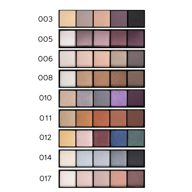 Палетка теней для век 5 оттенков Тopface Pro Palette, № 19 - Фото 9 Палетка теней для век 5 оттенков Тopface Pro Palette, № 19 - изображение 9