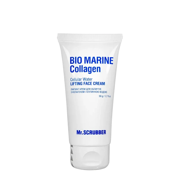 Крем лифтинг для лица Mr. Scrubber Bio Marine Collagen с коллагеном и клеточной водой 50 мл - изображение 2
