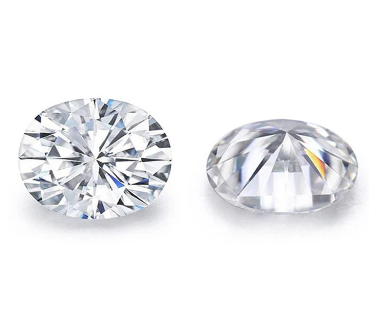 Moissanite Муассанит белый 6 х 4 мм (78112) - Фото 1 Moissanite Муассанит белый 6 х 4 мм (78112) - изображение 1