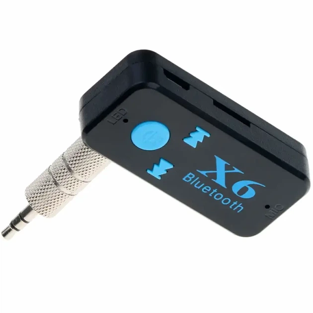 Bluetooth приймач BT-X6+TF з підтримкою TF карт 3.5 мм входом та гучним зв'язком до 8 годин роботи - Фото 8 Bluetooth приймач BT-X6+TF з підтримкою TF карт 3.5 мм входом та гучним зв'язком до 8 годин роботи - зображення 8