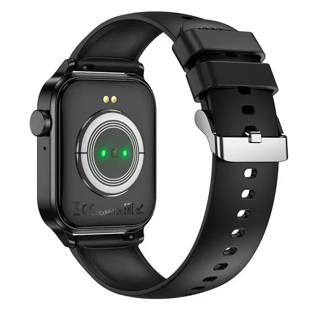 Смарт годинник Hoco Y26 1.81 дюйма TFT дисплей Bluetooth 5.0 230mAh чорний для спорту та здоров'я - Фото 5 Смарт годинник Hoco Y26 1.81 дюйма TFT дисплей Bluetooth 5.0 230mAh чорний для спорту та здоров'я - зображення 5