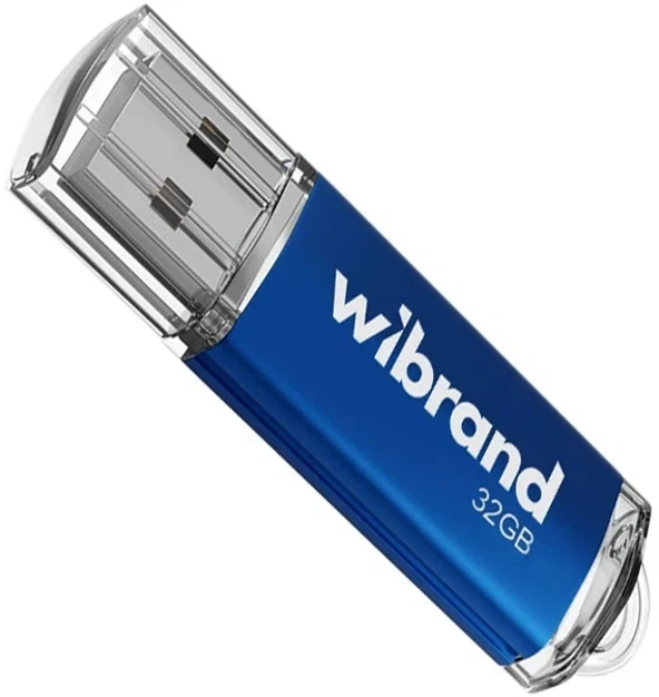 USB флешка Wibrand 32 ГБ USB 2.0 черный металл пластик для хранения данных - Фото 7 USB флешка Wibrand 32 ГБ USB 2.0 черный металл пластик для хранения данных - изображение 7