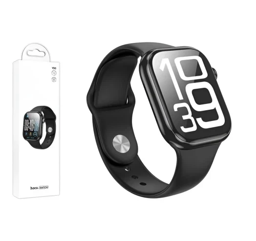 Смарт часы Hoco Y30 Черный 2 дюйма Bluetooth 5.0 IP67 мониторинг сна спорт - зображення 7