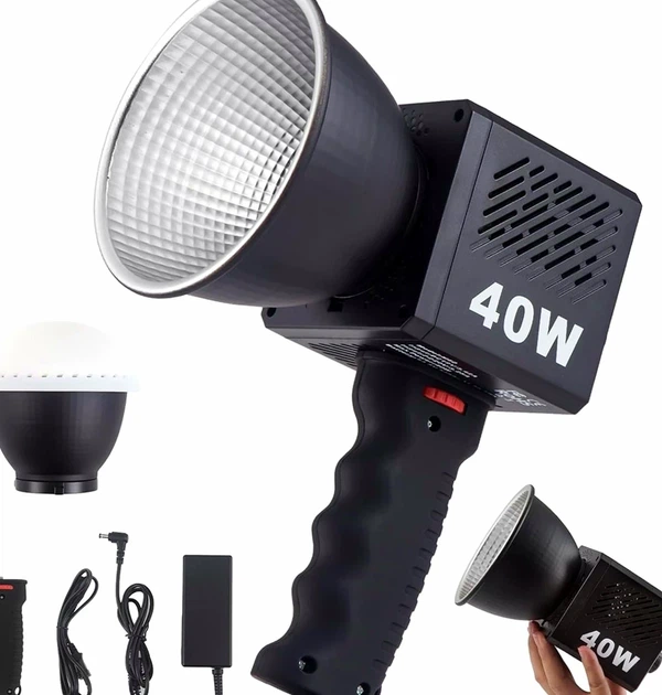 LED лампа для фото и видео 40W 3400mAh с регулировкой яркости и цветовой температуры Light M60 черный - Фото 2 LED лампа для фото и видео 40W 3400mAh с регулировкой яркости и цветовой температуры Light M60 черный - изображение 2