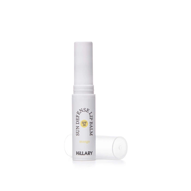 Солнцезащитный бальзам для губ Hillary Mango SPF 30 увлажняющий бальзам для губ защита от солнца 3 г (652491) - изображение 8