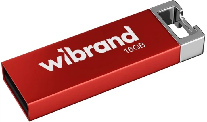 USB флешка 16 ГБ Wibrand Chameleon серебро металл для хранения данных - изображение 6