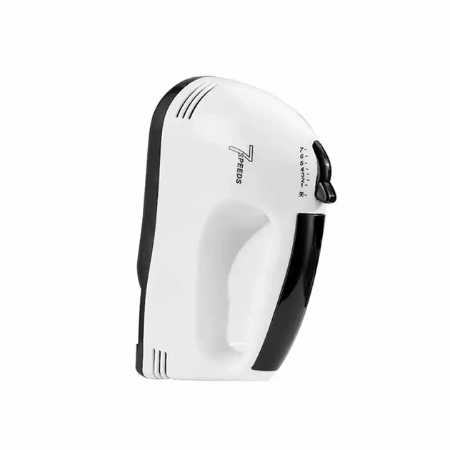 Міксер ручний 260Вт 7 швидкостей для збивання та змішування Domotec R6633B білий - зображення 3