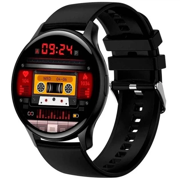 Смарт годинник Hoco Y15 AMOLED 1.43 дюйма IP68 Bluetooth 5.0 чорний - Фото 3 Смарт годинник Hoco Y15 AMOLED 1.43 дюйма IP68 Bluetooth 5.0 чорний - зображення 3