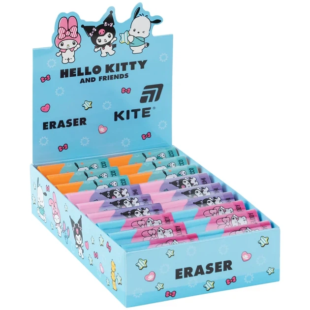 Гумка кольорова Kite Hello Kitty and Friends асорті HK26-1269 - Фото 3 Гумка кольорова Kite Hello Kitty and Friends асорті HK26-1269 - зображення 3