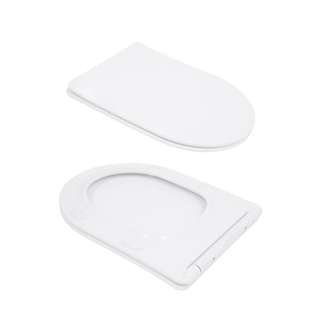 Унитаз напольный Qtap Evia Ultra Quiet 630×350×795 мм с сиденьем Soft-close, White QTEVI27W49258 - Фото 8 Унитаз напольный Qtap Evia Ultra Quiet 630×350×795 мм с сиденьем Soft-close, White QTEVI27W49258 - изображение 8