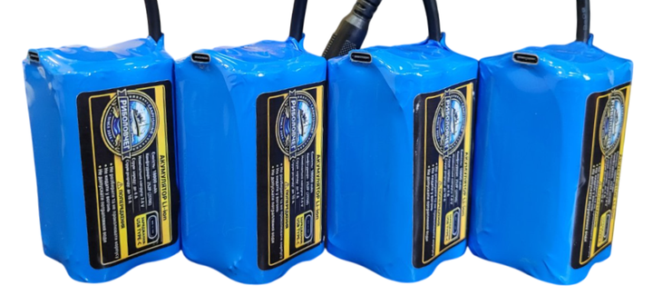 Аккумулятор для прикормочного кораблика Li-ion 7.4V 18000mAh (2S2P, 21700, USB Type-C) - изображение 6
