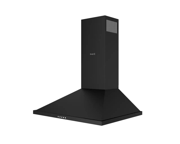 Витяжка купольна чорна BORGIO BKF (TR) 1100 60 black (60 см, 1100 м3/год, чорна) - изображение 3