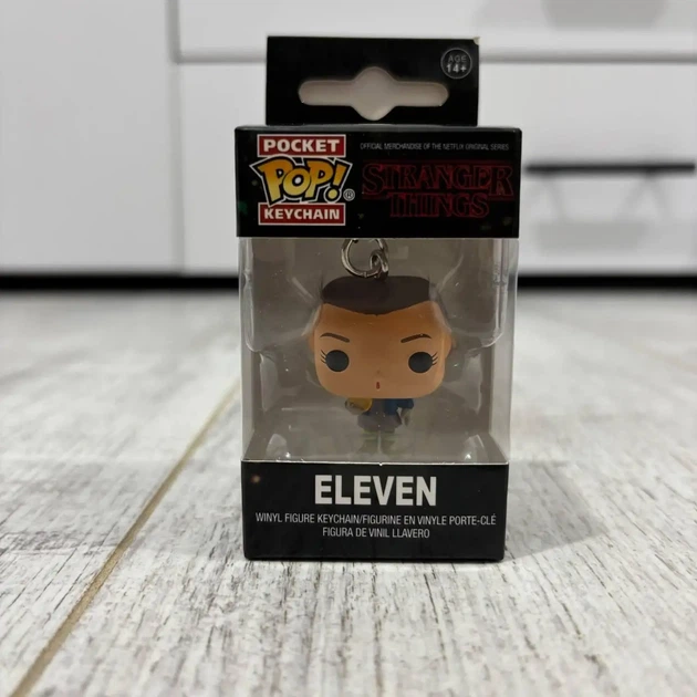 Брелок Funko Pop: Одиннадцать с вафлями (Очень странные дела) - Фото 1 Брелок Funko Pop: Одиннадцать с вафлями (Очень странные дела) - изображение 1