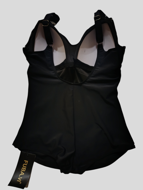 Купальник слитный Fuba 26060116 черный 56 (4XL) бедра 121-125 см грудь 2B-3C-4D - Фото 3 Купальник слитный Fuba 26060116 черный 56 (4XL) бедра 121-125 см грудь 2B-3C-4D - изображение 3