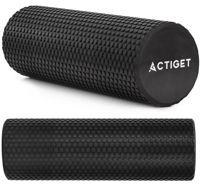 Масажний ролик Actiget ACT0102 Чорний (5908455309240) - зображення 2