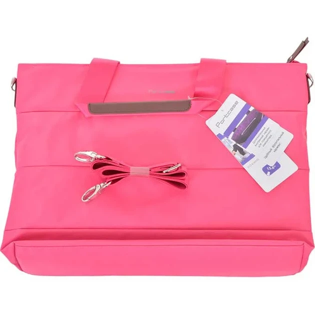 Сумка для ноутбука 15.6" PORTCASE KCB-72 Pink - изображение 4
