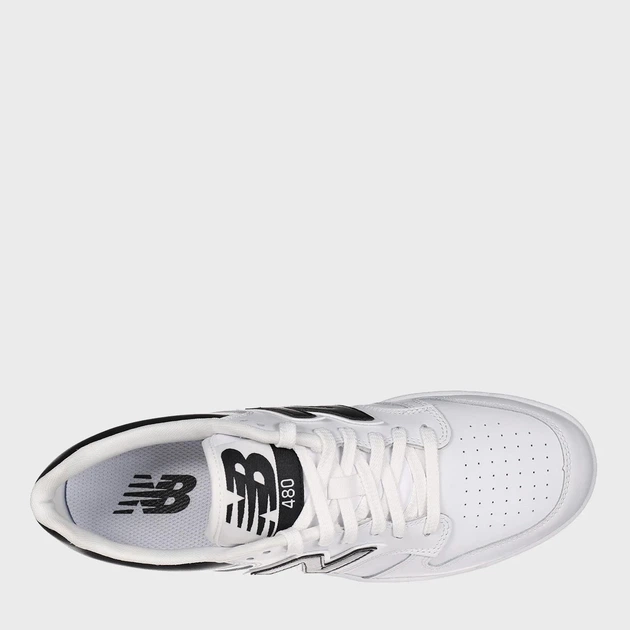 Sneakersy damskie do kostki New Balance 480 BB480LBK 36 (4US) Białe (197375683614) - obraz 4