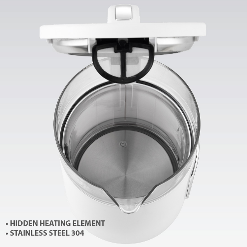 Електрочайник 1800-2200W MR-023-WHITE Maestro - изображение 4