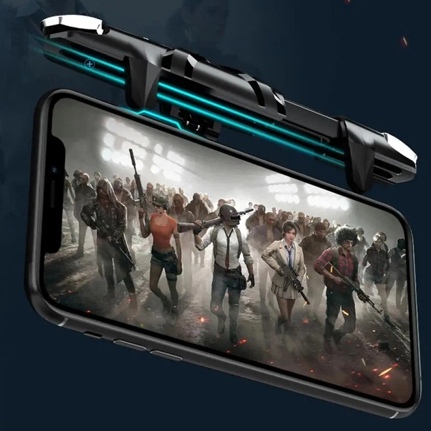 Игровой триггер для смартфона Sarafox G5 мобильный контроллер джойстик курки для телефона Black (19010) - изображение 6