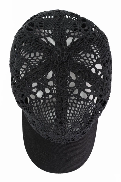 Бейсболка LACE (Чорний) - Фото 11 Бейсболка LACE (Чорний) - изображение 11