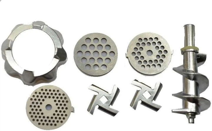 М'ясорубка RAINBERG RB-671 2200W з реверсом, продуктивність 2 кг/хв, насадка кеббе, ножі з нержавіючої сталі, електрична шнекова м'ясорубка для дому - Фото 4 М'ясорубка RAINBERG RB-671 2200W з реверсом, продуктивність 2 кг/хв, насадка кеббе, ножі з нержавіючої сталі, електрична шнекова м'ясорубка для дому - изображение 4