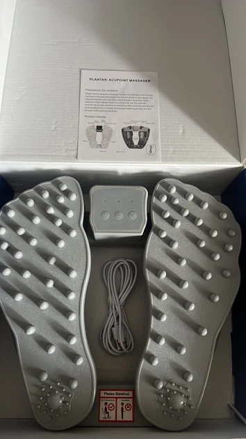 Масажер для ног Foot Massager з підігрівом, портативний електричний масажер стоп, акупунктурний масаж, релаксатор для ног, домашній масажер від утоми - изображение 5