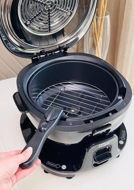 Аерофритюрниця Zepline ZP-140 10 л 4000 Вт, мультипіч з 18 програмами, потужний аерогриль, дегідратор, гриль - изображение 4