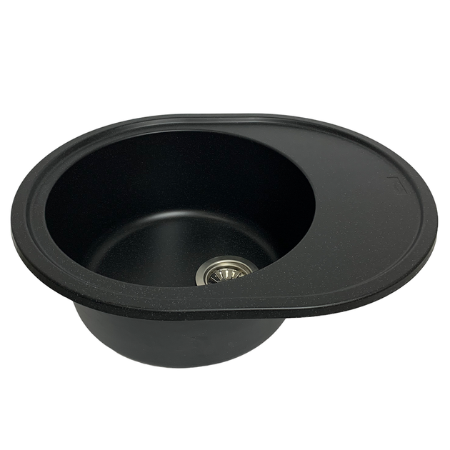 Кухонная мойка Adamant Vast 610x495x200 чёрный 100001497 - изображение 2