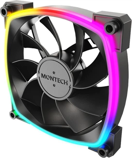 Zestaw wentylatorów Montech RX120 PWM (B31) 3 szt - obraz 5