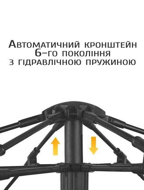 Намет 3 місний автоматичний з козирком Traveler T003HWZP 1.35х1.5х2 м - зображення 4