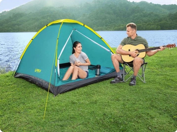 Двухместный кемпинговый шатер Bestway,205×145×100 см синий - изображение 5