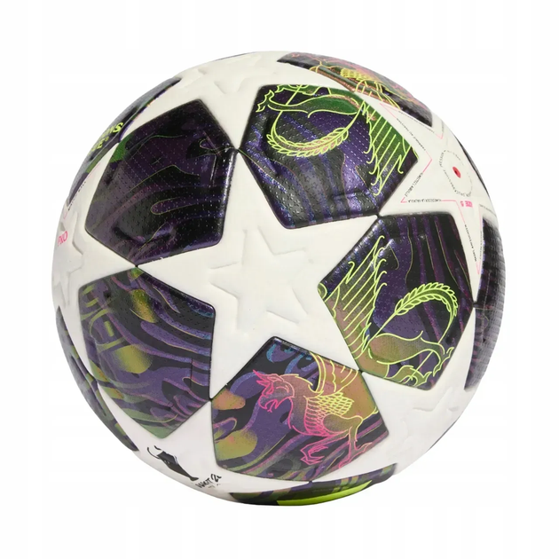 Офіційний футбольний м'яч Adidas UCL PRO 2026 Finale OMB розмір 5, біло-фіолетовий - Фото 2 Офіційний футбольний м'яч Adidas UCL PRO 2026 Finale OMB розмір 5, біло-фіолетовий - изображение 2