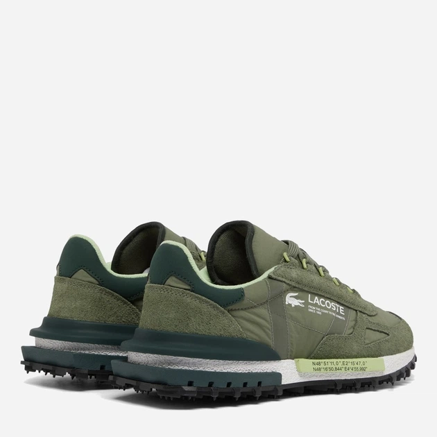 Мужские кроссовки Lacoste Elite Active 751SMA0041-255 42.5 (T8.5) 26.7 см Хаки (5059862770526) - изображение 4