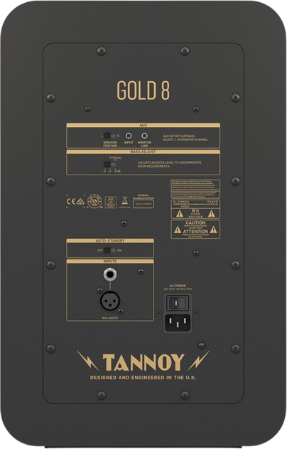 Студійний монітор Tannoy Gold 8 (4033653107693) - зображення 4
