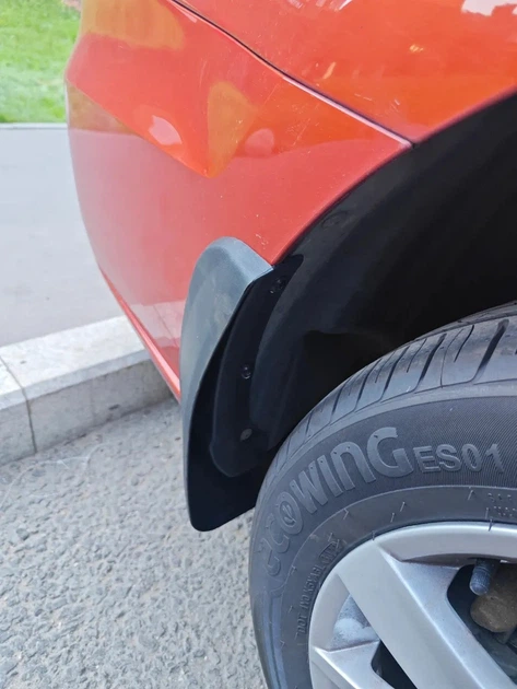 Бризковики для Volkswagen Polo седан 2010-2019, комплект 4 шт Benke - Фото 6 Бризковики для Volkswagen Polo седан 2010-2019, комплект 4 шт Benke - зображення 6