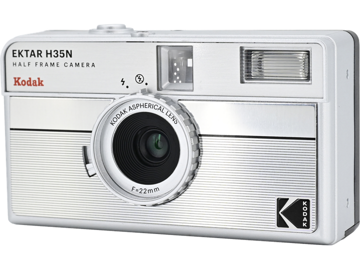 Плівкова фотокамера Kodak EKTAR H35N Camera Striped Silver - изображение 2