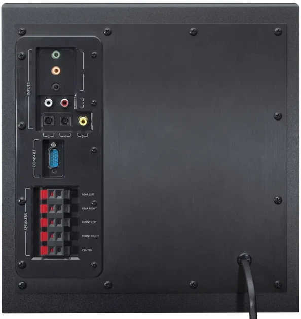 Колонки для домашнього кінотеатру Logitech Z906 5.1 Surround Sound Speaker System (980-000468) - изображение 2