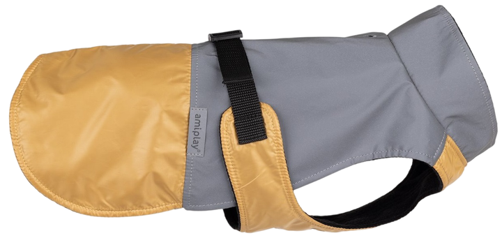 Куртка-плащ для собак Amiplay Lumin світловідбивна 30 см Кемел (5907563316614) - Фото 1 Куртка-плащ для собак Amiplay Lumin світловідбивна 30 см Кемел (5907563316614) - зображення 1