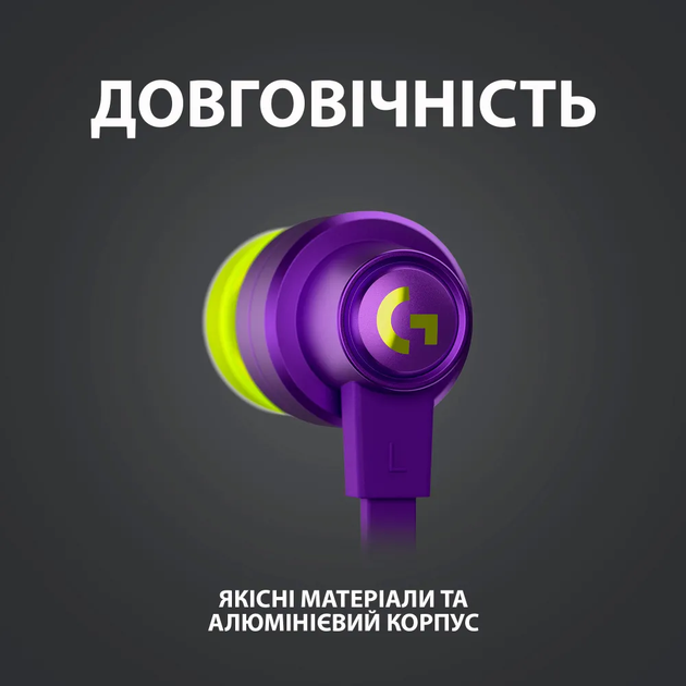 Навушники Logitech G333 ігрові фіолетові (981-000936) - изображение 5