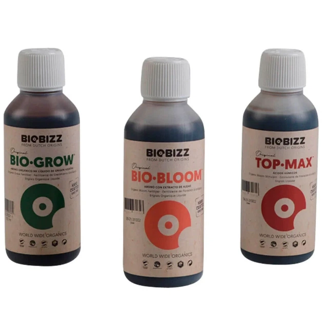 Try-pack Indoor BIOBIZZ комплект органічних добрив на весь цикл вирощування - зображення 4